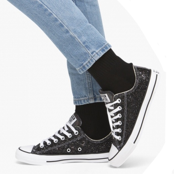 Converse Shoes - Multi colored glitter Converse sneakers price firm